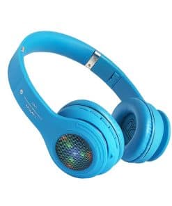 Audífonos para Niños Bluetooth Inalámbricos, con Luces LED,