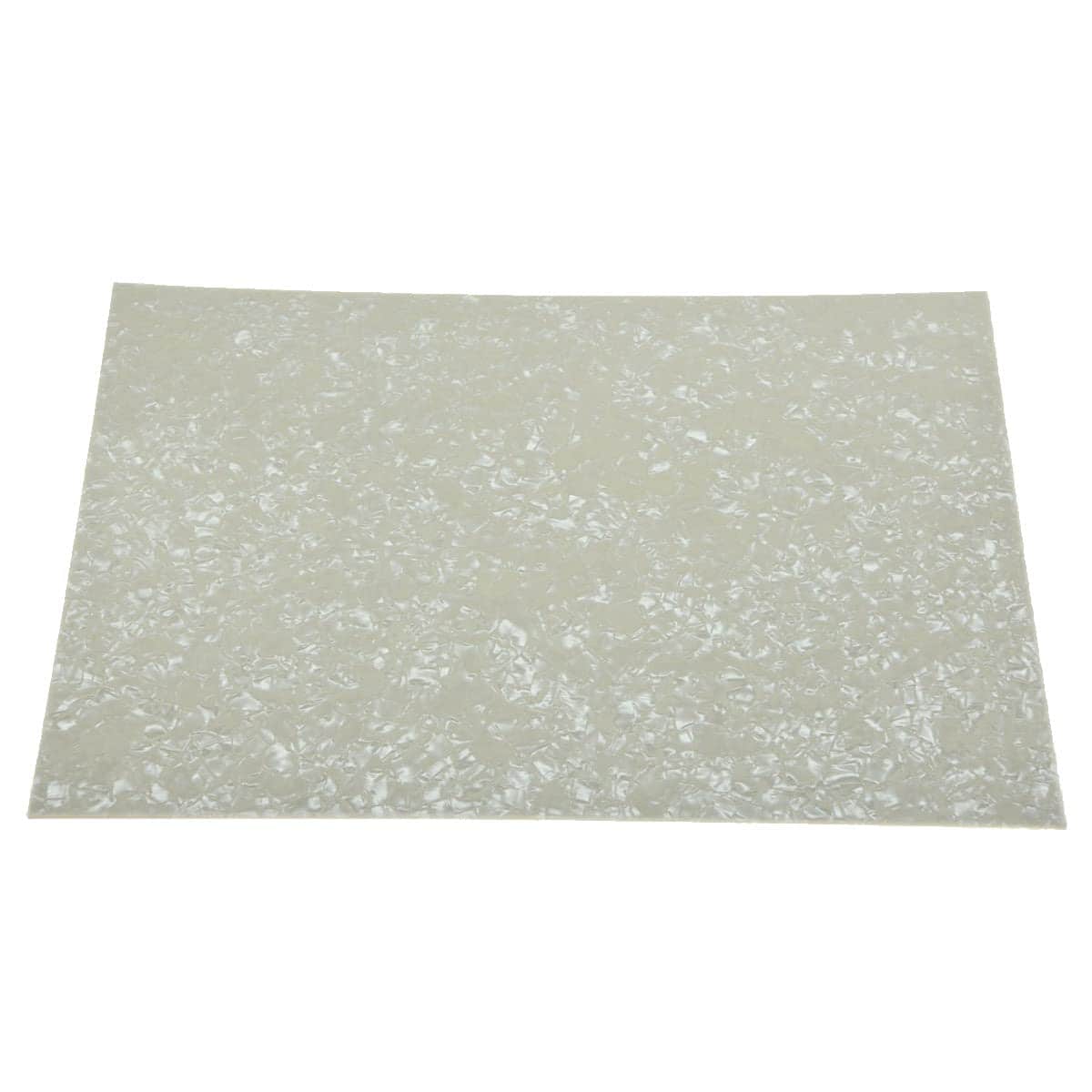 Dopro Material para Pickguard de Guitarra Bajo en Blanco