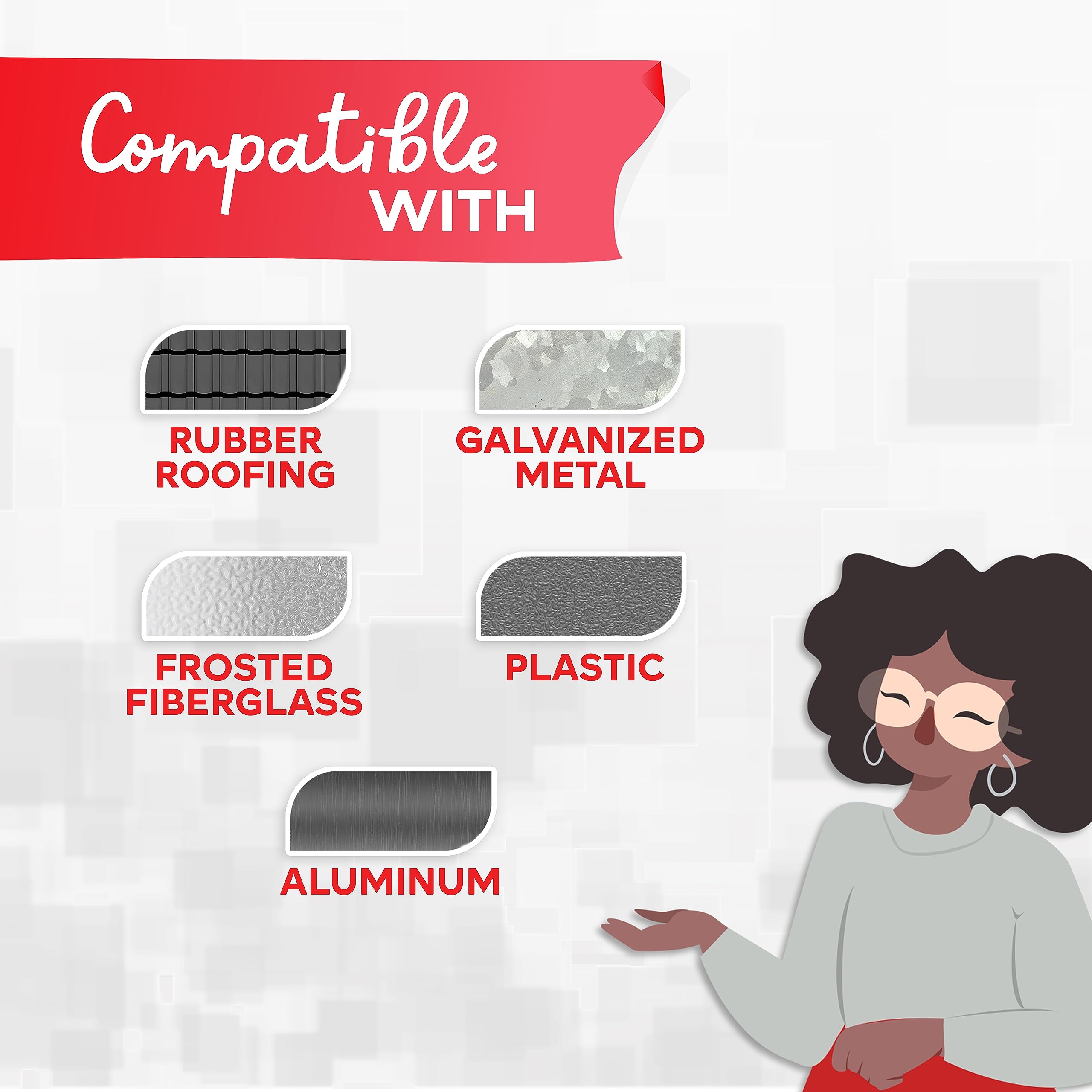 Cinta de reparación de sellado para RV X Fasten, - Imagen 4