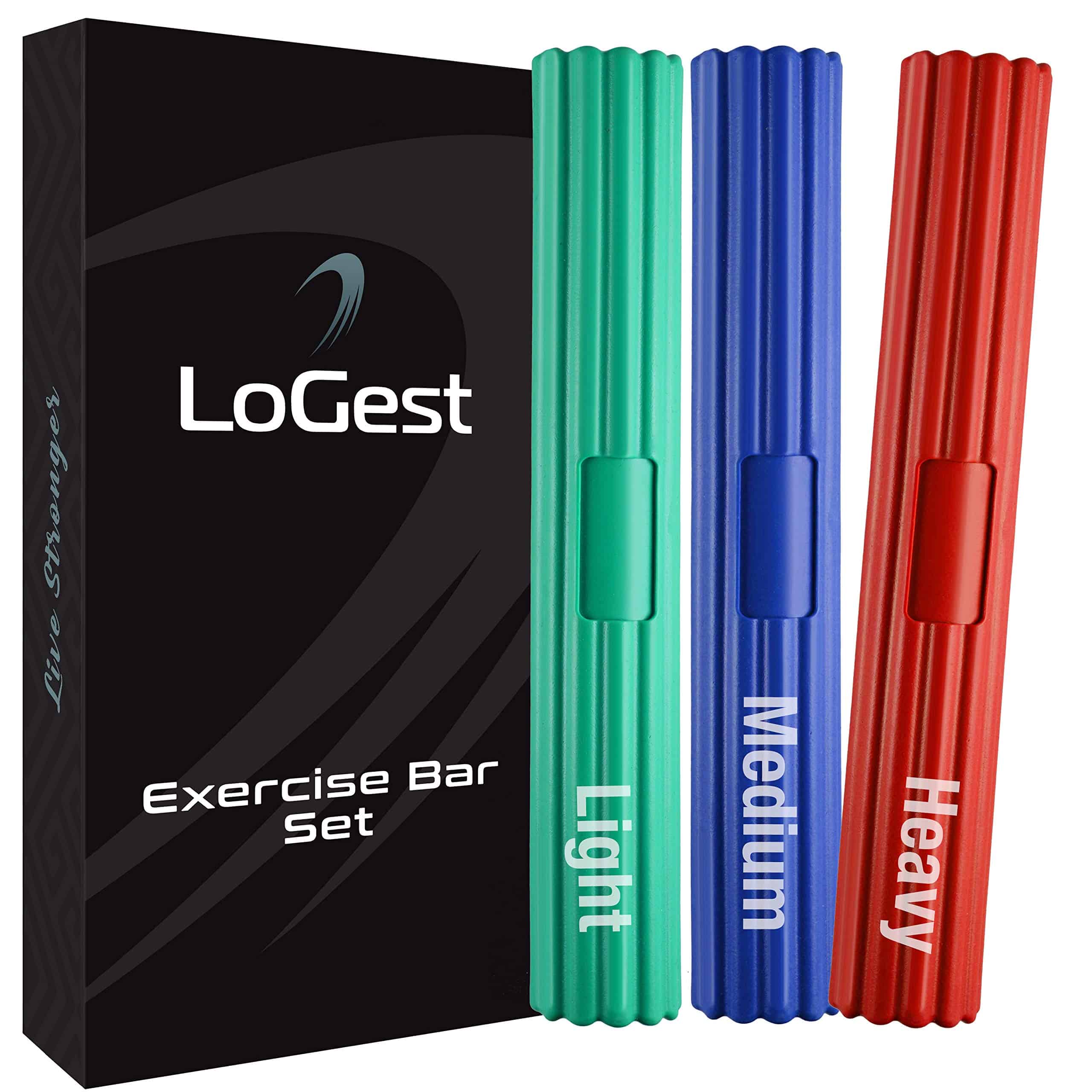 Barras Flexibles para Ejercitar las Manos LoGest Twist -