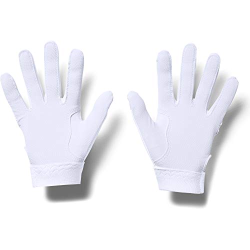 Guantes Under Armour para niñas Radar 2.0 Blanco (101)/Oro - Imagen 3