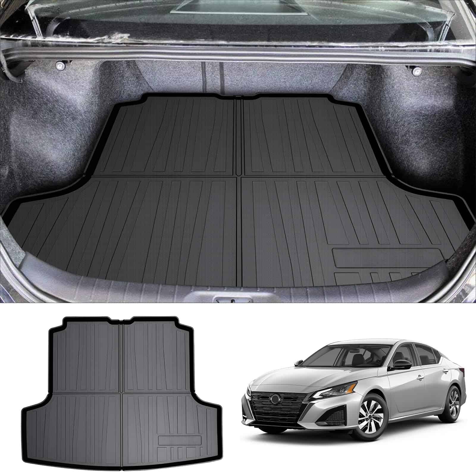 Tapete de maletero para Nissan Altima Sedan 2019-2023 2024 - Imagen 10