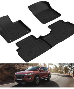 Tapetes para Hyundai Santa Fe 2019 2020 Todo Clima Liners