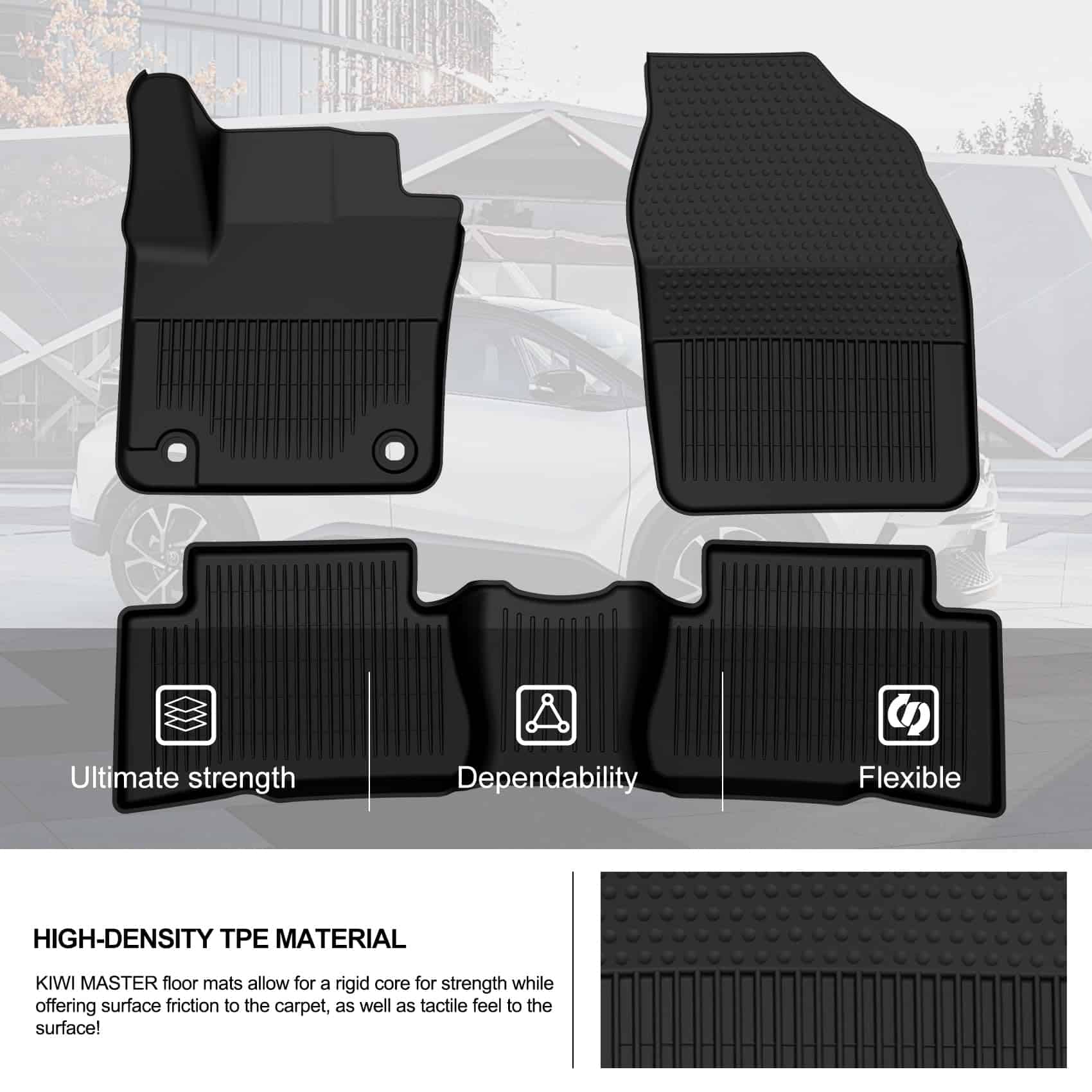 Juego de tapetes para piso KIWI MASTER para Toyota C-HR - Imagen 7