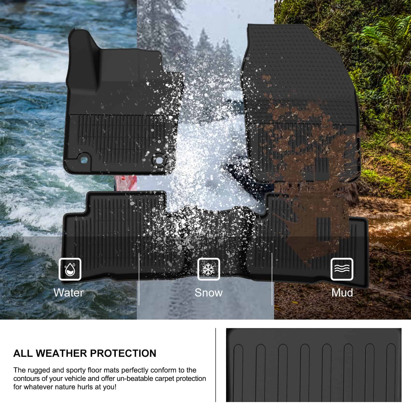 Juego de tapetes para piso KIWI MASTER para Toyota C-HR - Imagen 4