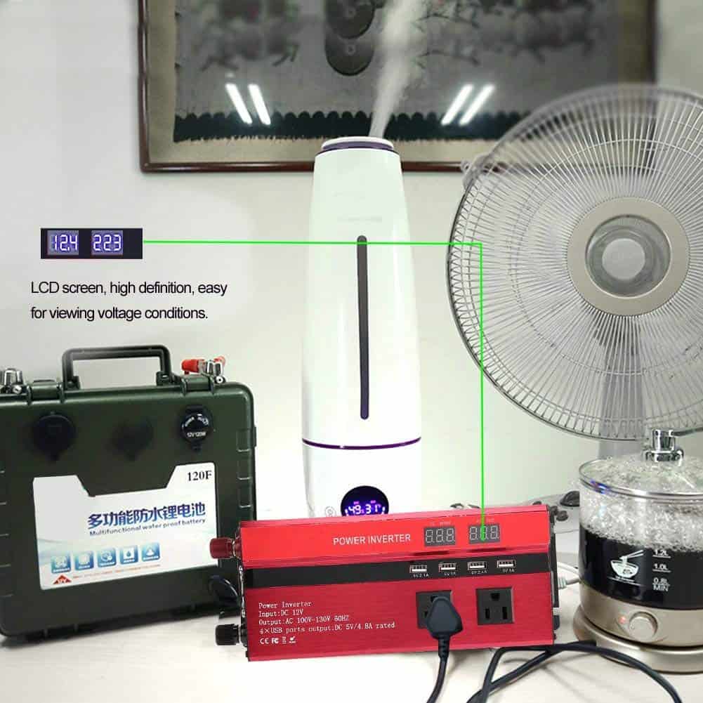 Convertidor de Voltaje de Coche Solar de Alta Potencia - Imagen 4