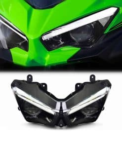 Ensamblaje de faros LED KT para Kawasaki Ninja 400 2018+ /