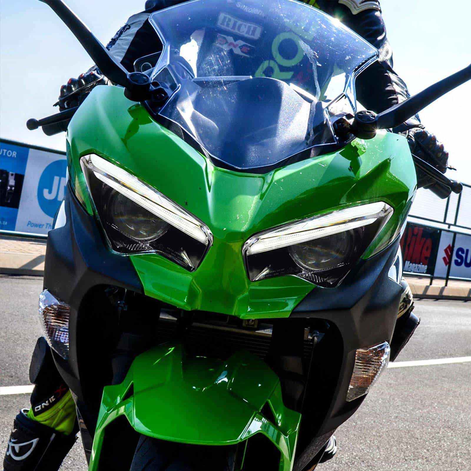 Ensamblaje de faros LED KT para Kawasaki Ninja 400 2018+ / - Imagen 3