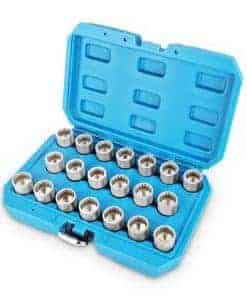 BELEY Juego de Llaves para Tuerca de Bloqueo de Rueda Llave