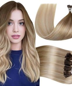 Extensiones de Cabello LaaVoo I Tips de Cabello Humano Real