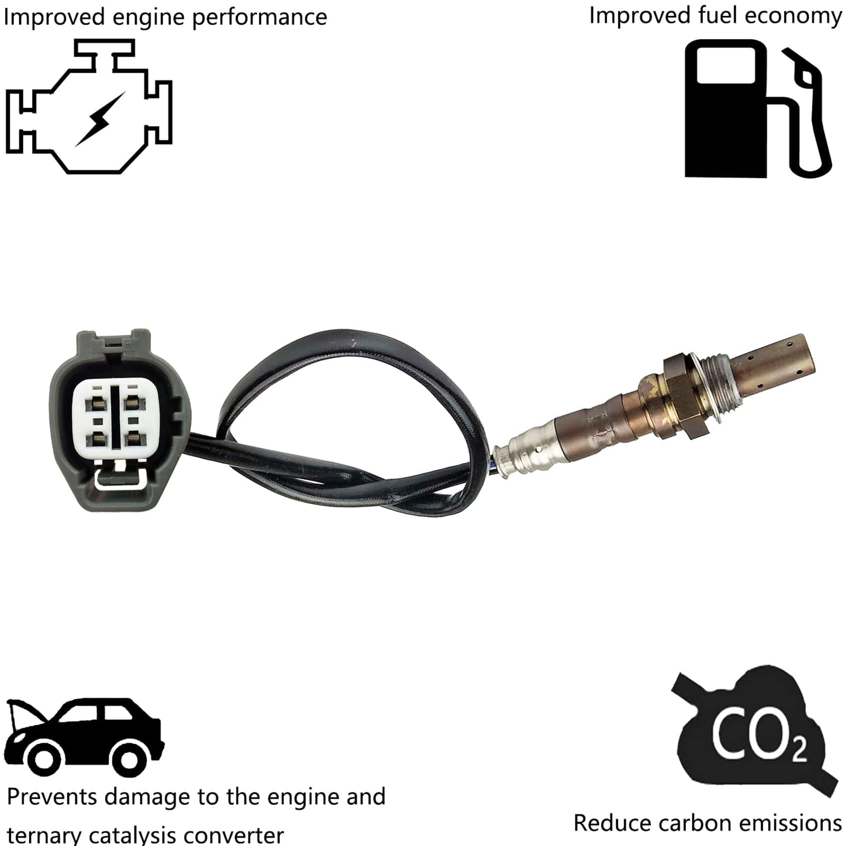 Sensor de oxígeno delantero de relación aire/combustible - Imagen 5