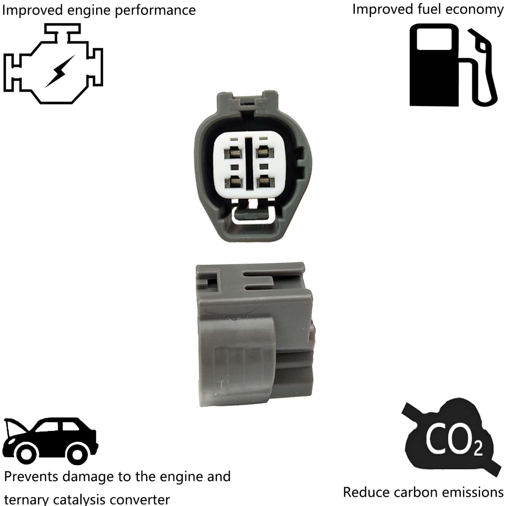 Sensor de oxígeno delantero de relación aire/combustible - Imagen 6