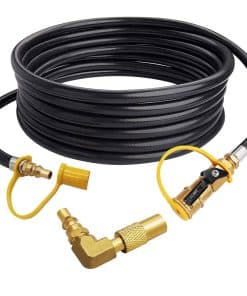 MENSI 12FT Manguera de Extensión de Propano Macho/Hembra