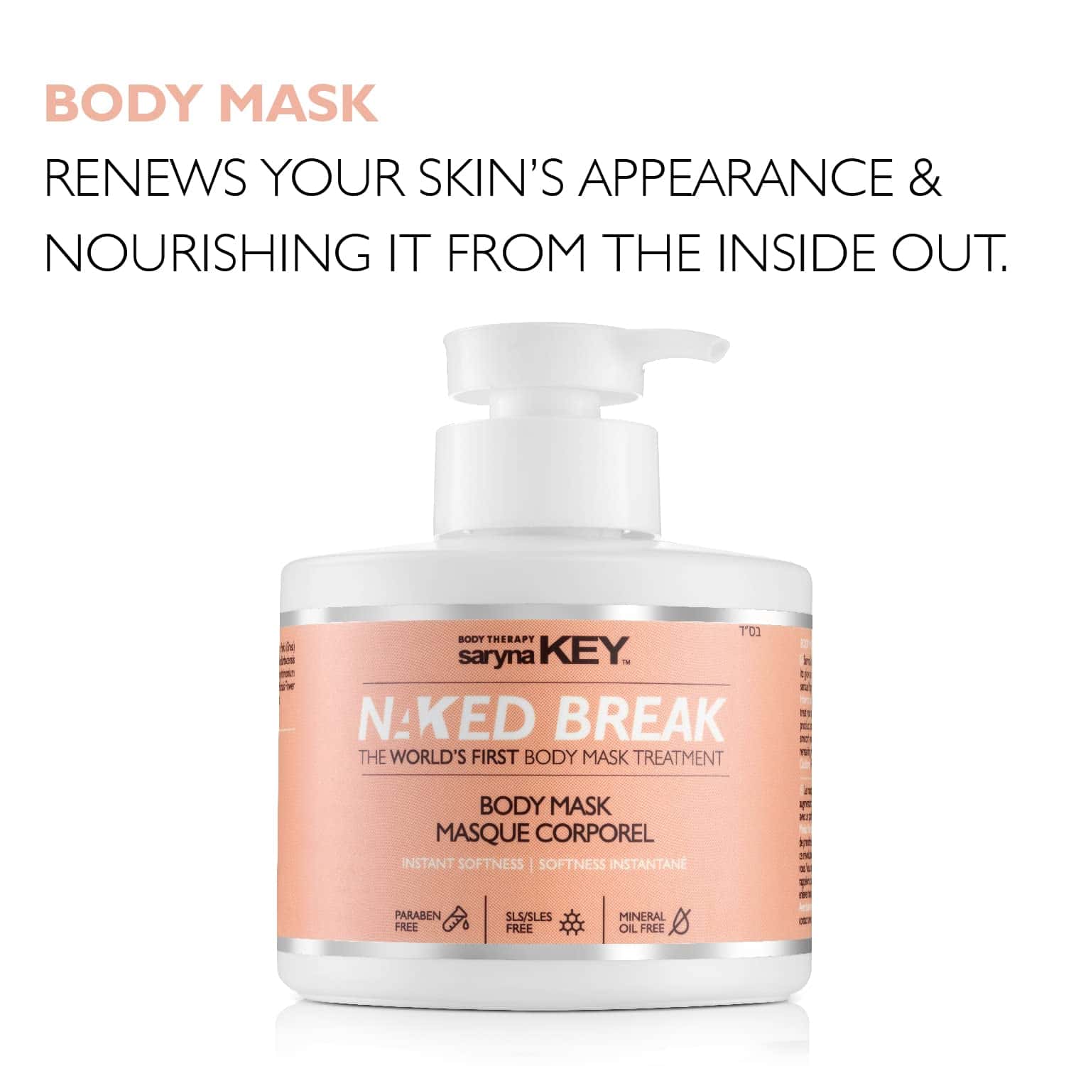 SARYNA KEY Naked Break - Body Shampoo & Body Mask - - Imagen 5