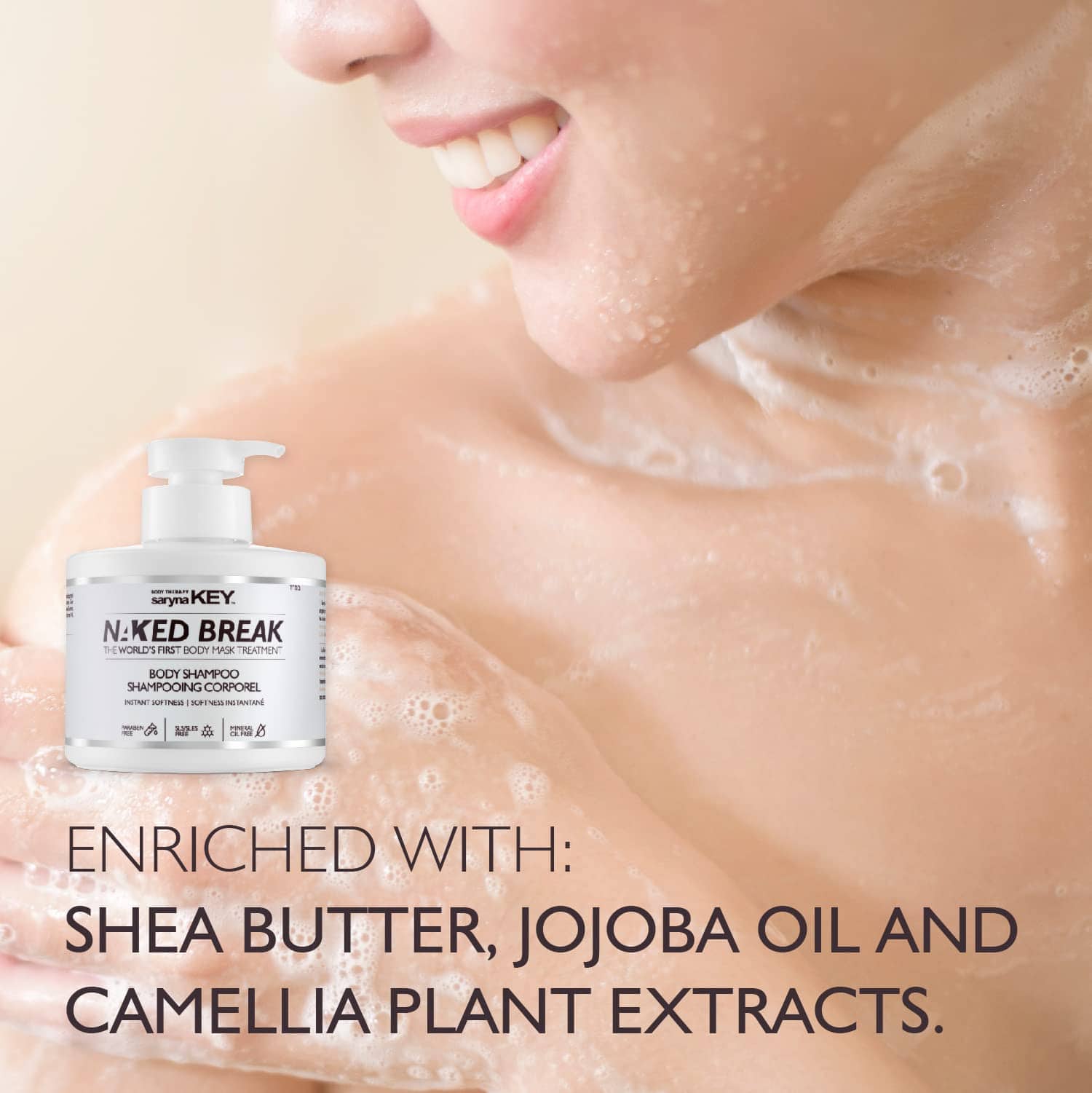 SARYNA KEY Naked Break - Body Shampoo & Body Mask - - Imagen 4