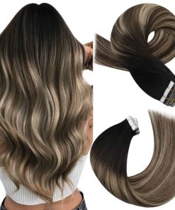Extensiones de Cabello Tape in Balayage Moresoo Extensiones