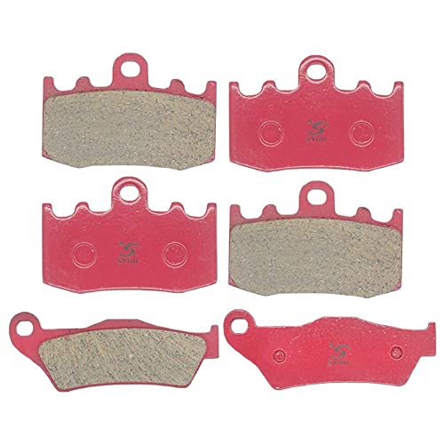 S SYUU Set de Pastillas de Freno de Motocicleta de Cerámica