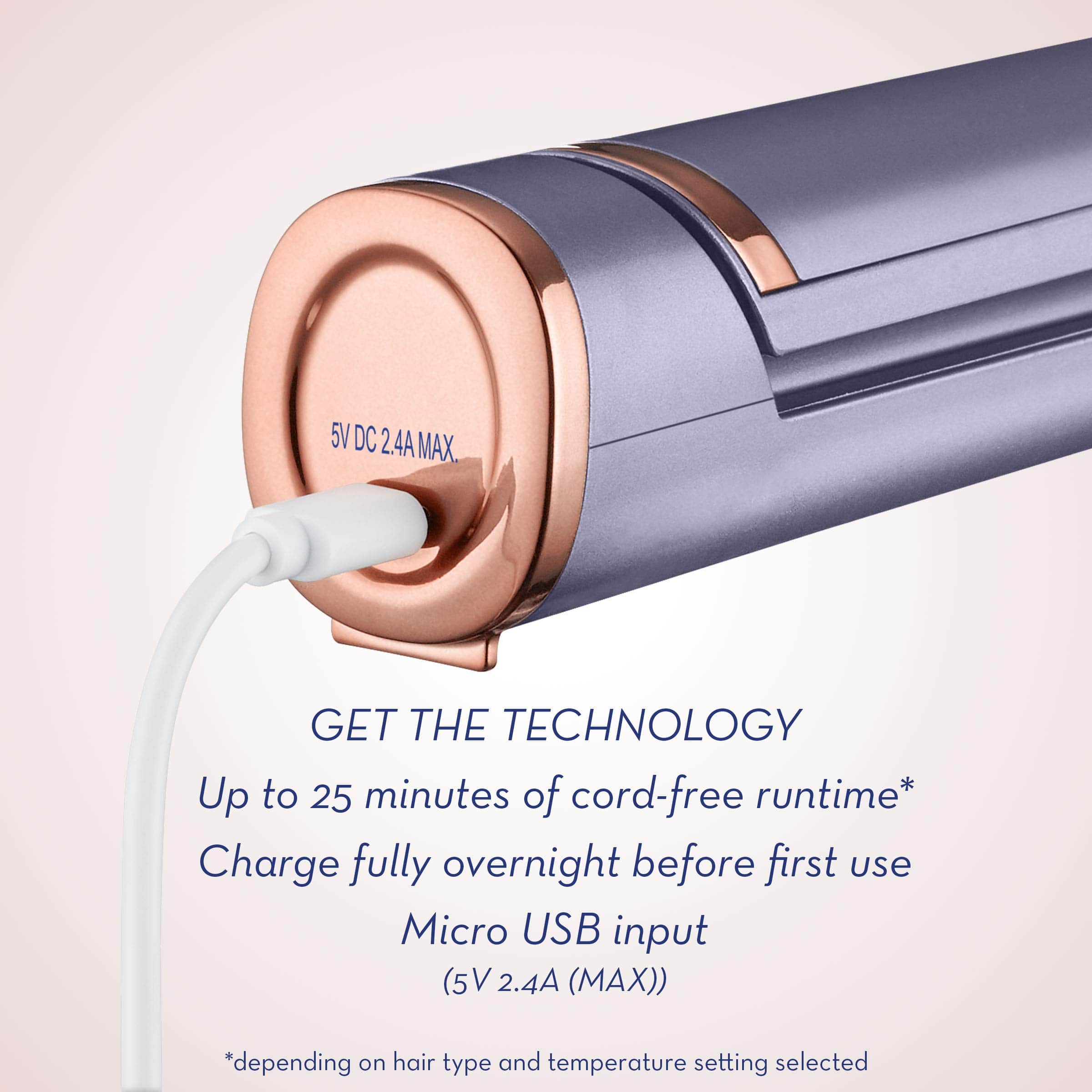 Unbound Cordless Titanium Multi-Styler de Conair - La - Imagen 4