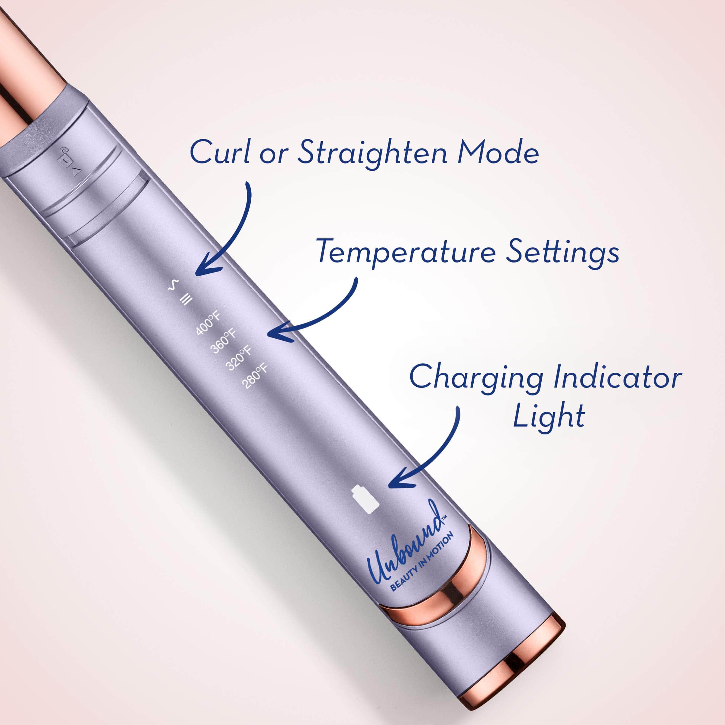 Unbound Cordless Titanium Multi-Styler de Conair - La - Imagen 3