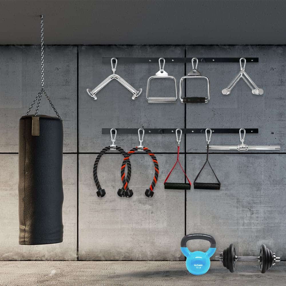 Combo de Accesorios de Cable para Tricep Press Down de - Imagen 7