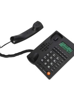 Teléfono Fijo, Diseño Ergonómico, Teléfono de Oficina con