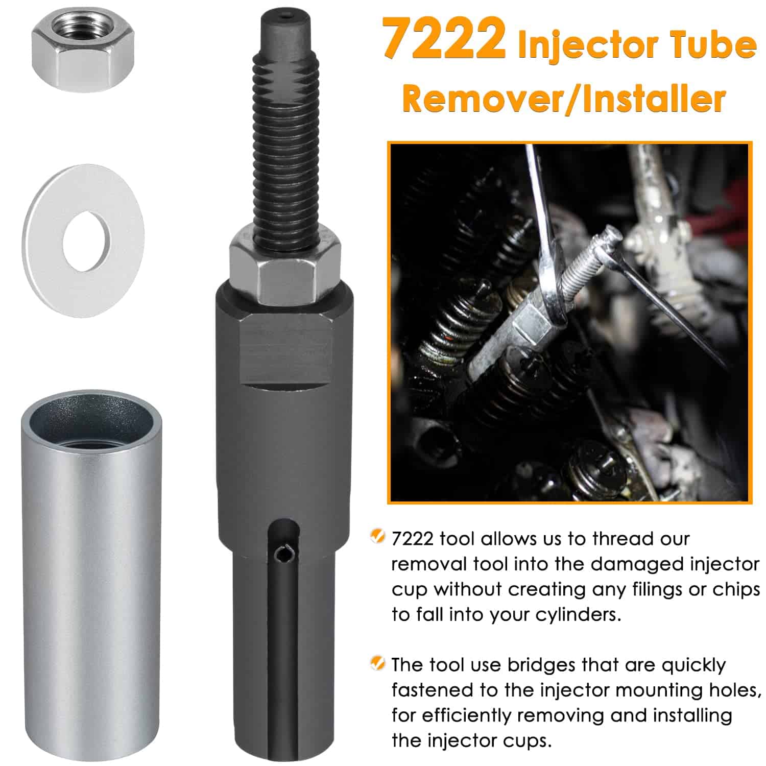 Conjunto de Herramientas 6778 Extractor de Inyectores y - Imagen 7