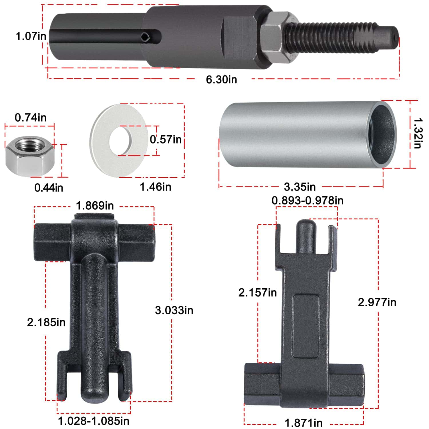 Conjunto de Herramientas 6778 Extractor de Inyectores y - Imagen 3