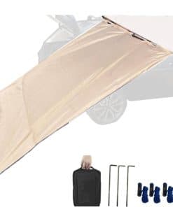 DANCHEL OUTDOOR Panel Lateral Impermeable para Toldo de