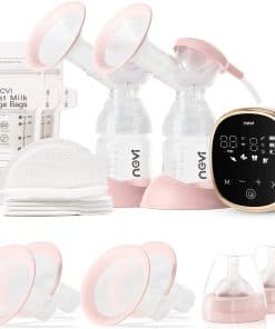 NCVI Extractor de Leche Eléctrico Doble 8782, Portátil