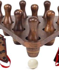 Set de bolos para shuffleboard YDDS con 10 piezas de bolos