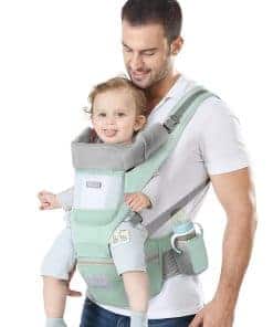 Portabebé Ergonómico con Asiento de Cadera YSSKTC para