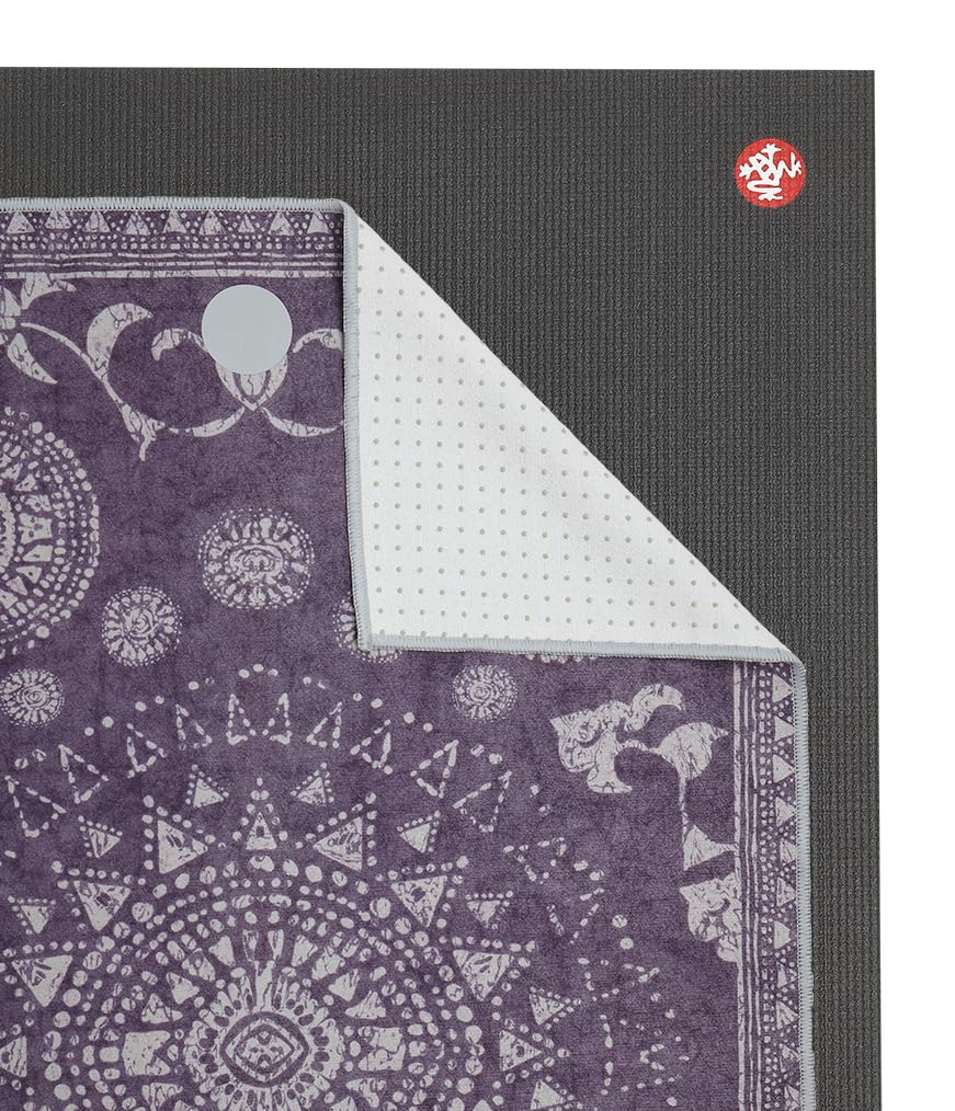Toalla de Yoga Manduka Yogitoes - Toalla de -Geiija Purple - Imagen 3