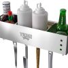 Organizador de BBQ Yukon Glory - Caddy de Acero Inoxidable
