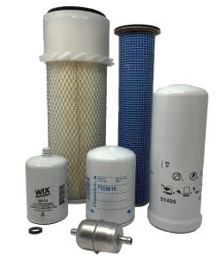 Kit de Filtros de Mantenimiento Compatible con CASE 580