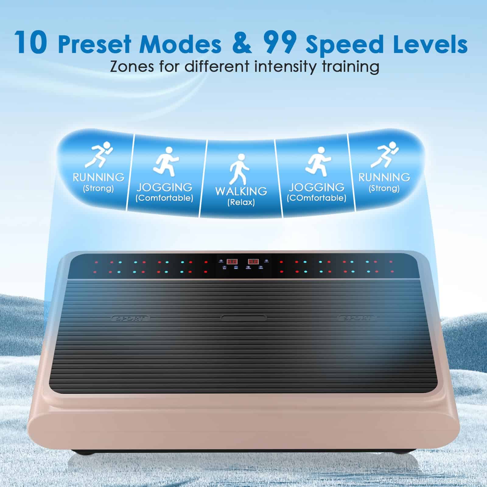 Plataforma de Ejercicios con Vibración Natini - Máquina de - Imagen 6