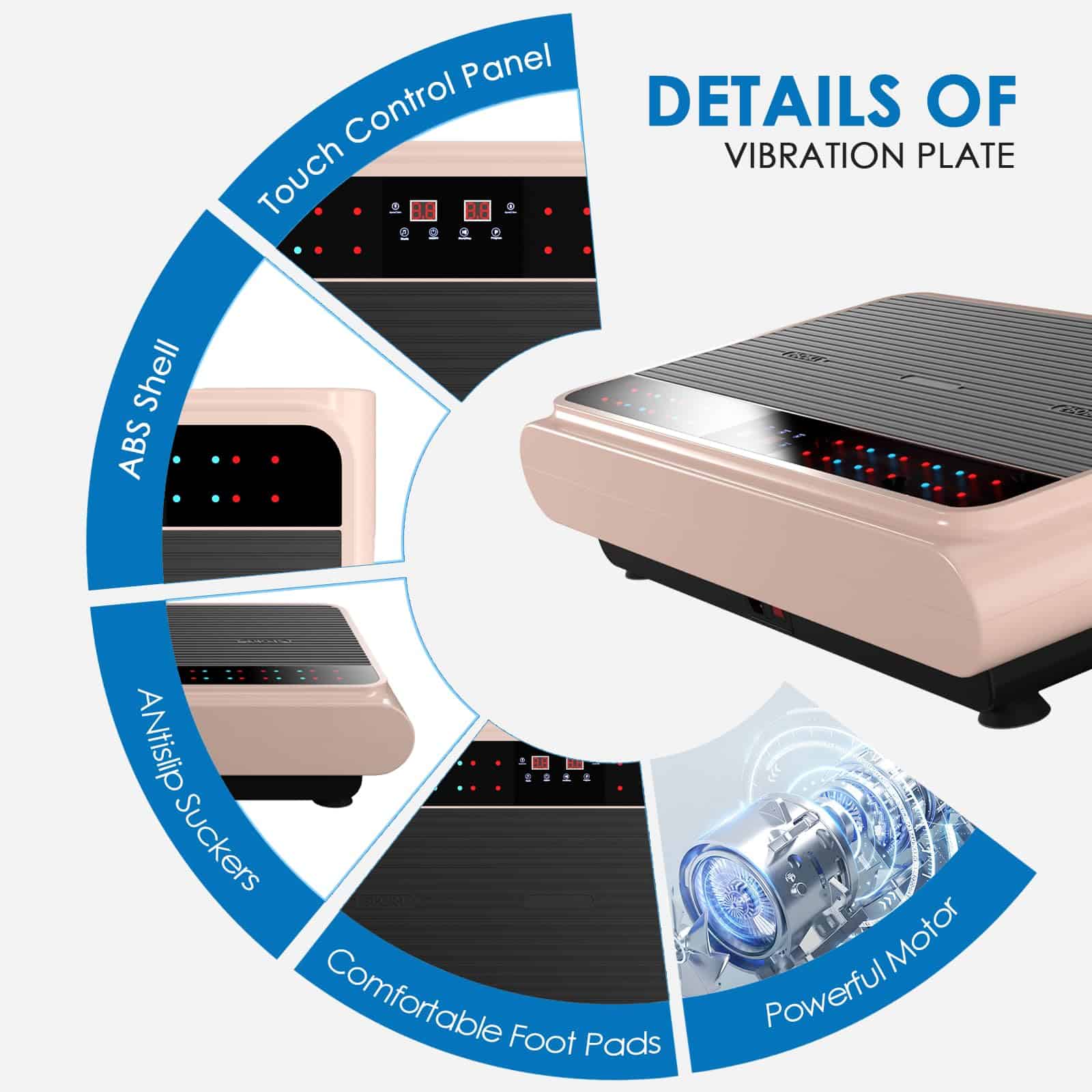 Plataforma de Ejercicios con Vibración Natini - Máquina de - Imagen 8