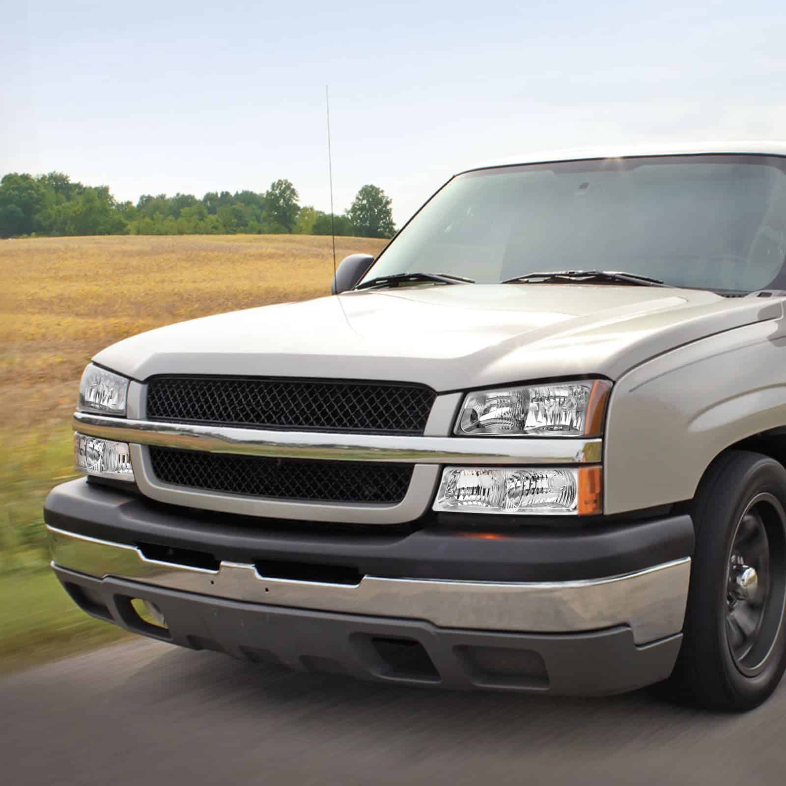 Conjunto de Faros Delanteros para Chevy Silverado 2003 2004 - Imagen 8