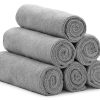 Toallas de Gimnasio de Microfibra S&T INC., -Gris