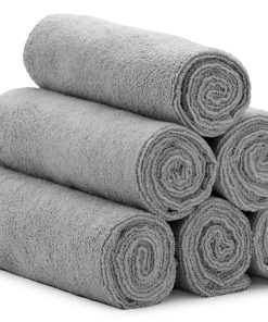 Toallas de Gimnasio de Microfibra S&T INC., -Gris