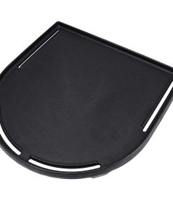 Uniflasy Parrilla de Hierro Fundido para la Mitad de la