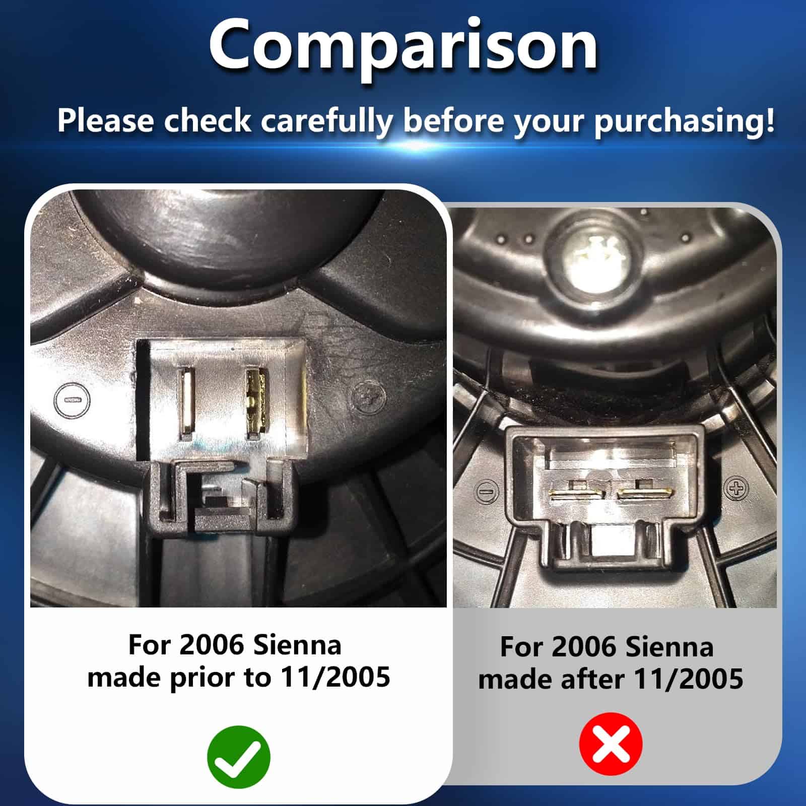 87103-06031 700054 HVAC Motor del Ventilador Calefactor - Imagen 4