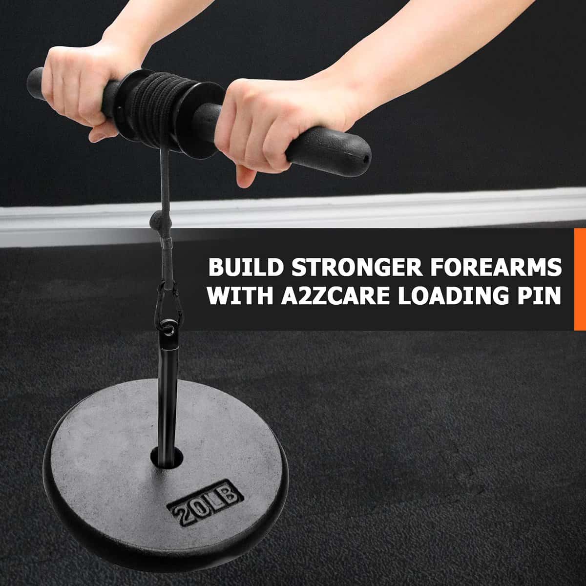 A2ZCARE Pin de Carga de 1 pulgada para Placas de Peso con - Imagen 5