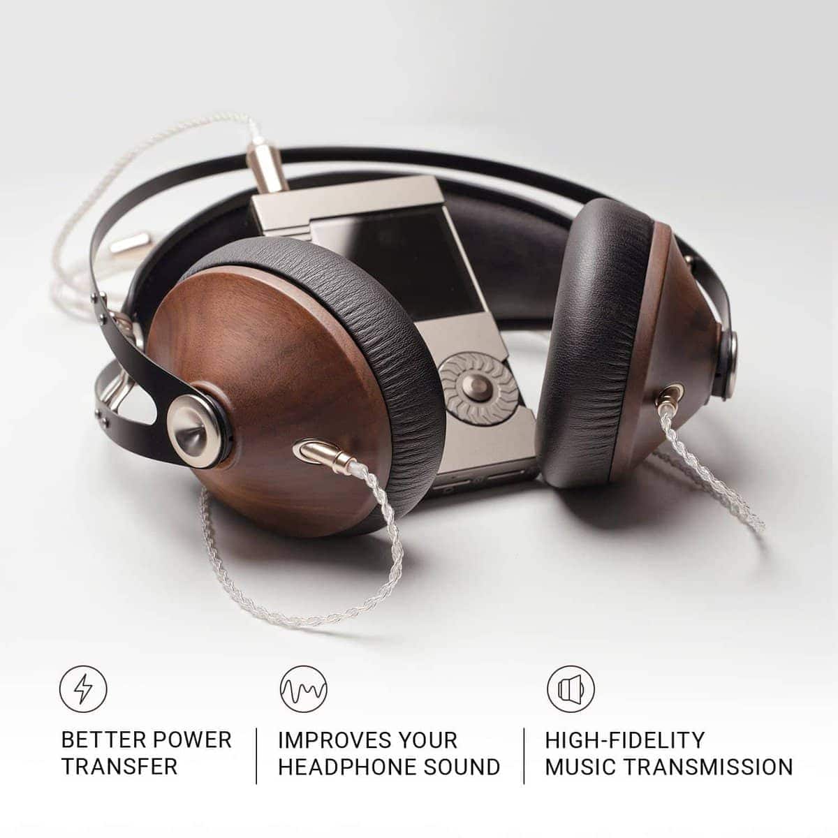 Cable de auriculares Meze Audio Mono 3.5mm a 2.5mm - Imagen 5