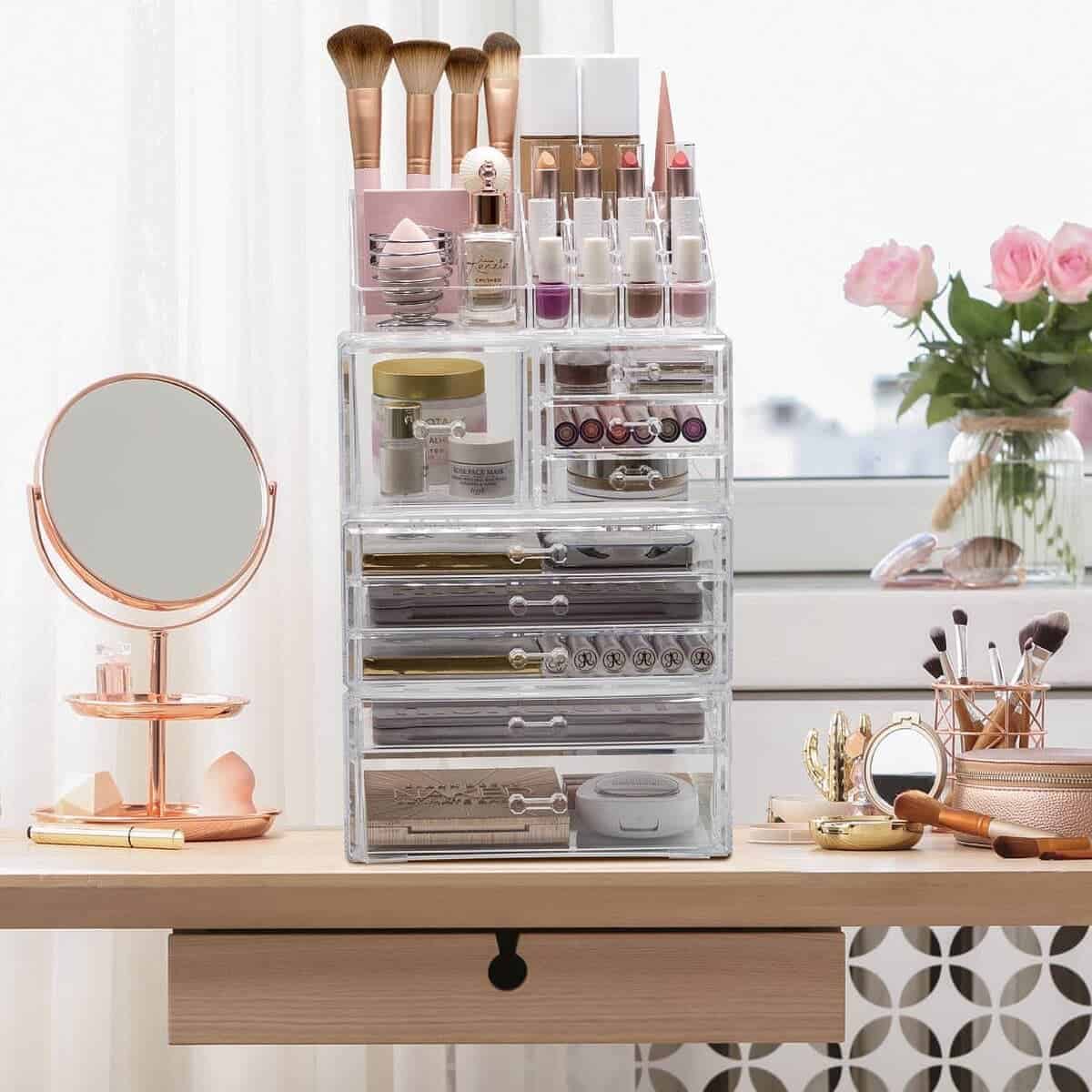 Organizador de Maquillaje Grande Sorbus - Juego de 4 Piezas - Imagen 7