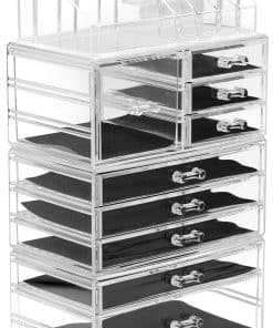 Organizador de Maquillaje Grande Sorbus - Juego de 4 Piezas