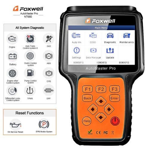 FOXWELL NT680 Escáner de Códigos de Diagnóstico OBD2 para - Imagen 8