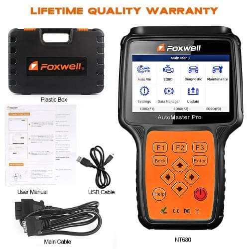FOXWELL NT680 Escáner de Códigos de Diagnóstico OBD2 para - Imagen 5