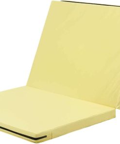 Tapete de Gimnasia Plegable KaRaDaStyle -Amarillo/3 pliegues