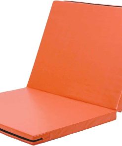 Tapete de gimnasia plegable de 3 secciones -Naranja