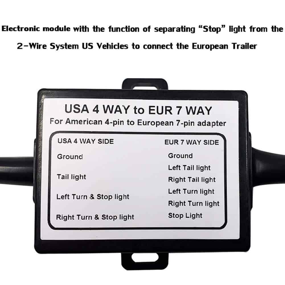 Convertidor de luces de remolque CARROFIX USA a Europeo 4 - Imagen 3